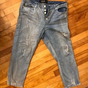 Indigo Rein button up jeans